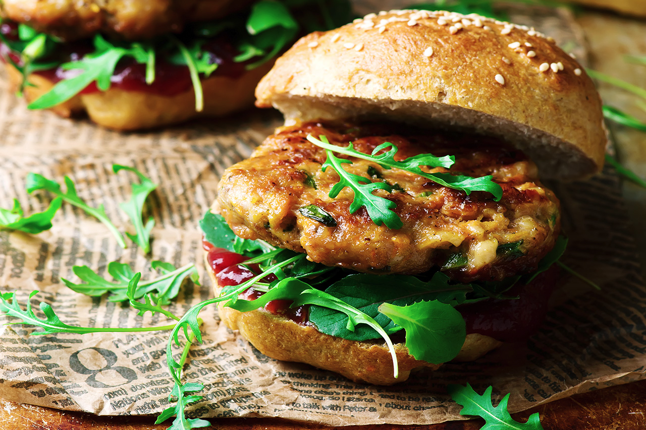 Greek Style Turkey Burger