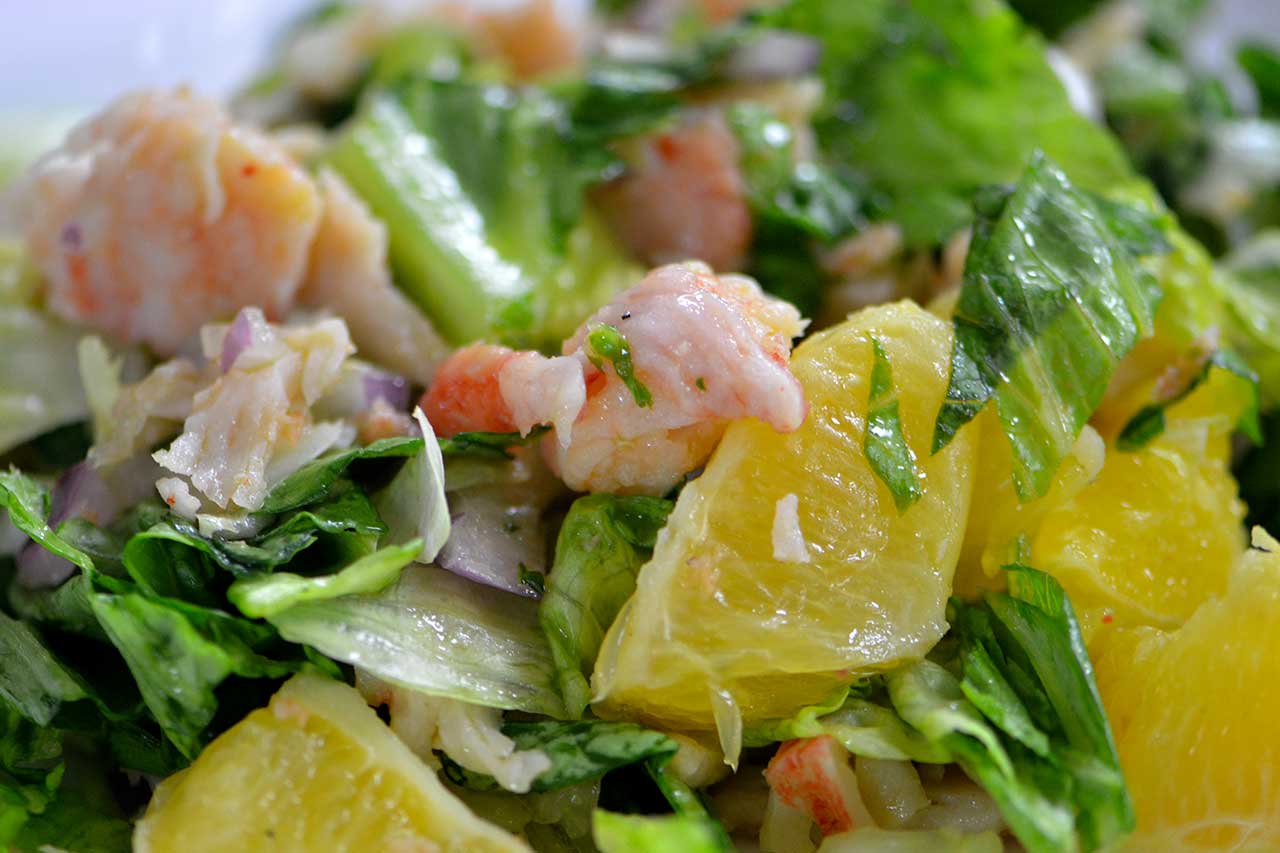 Lobster Salad and Citrus